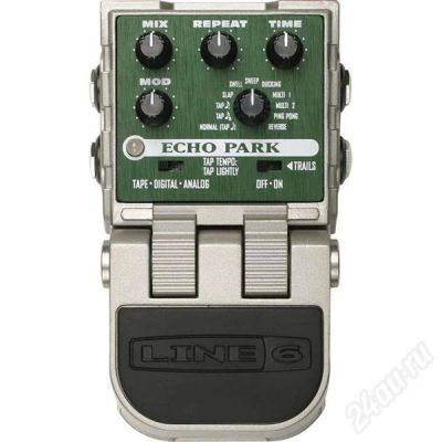 Лот: 311474. Фото: 1. Line-6 Echo Park педаль эффектов. Гитарные эффекты и комбоусилители
