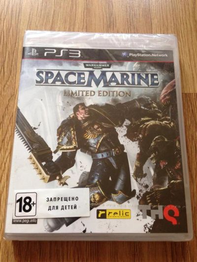 Лот: 3157422. Фото: 1. Warhammer Space Marine (PS3) Новый... Игры для консолей