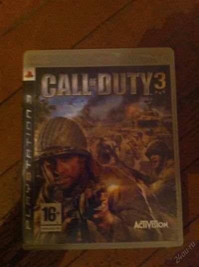 Лот: 5618241. Фото: 1. call of duty 3 (ps3). Игры для консолей