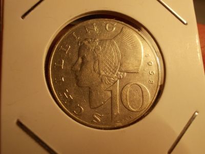Лот: 15296235. Фото: 1. Шикарное серебро- 10 шиллингов... Россия до 1917 года