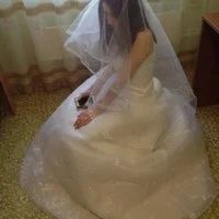 Лот: 18577200. Фото: 1. свадебное платье +фата +подъюбник. Свадебные платья