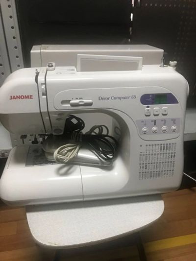 Лот: 11951305. Фото: 1. Швейная машинка Janome DC50. Швейная, вязальная