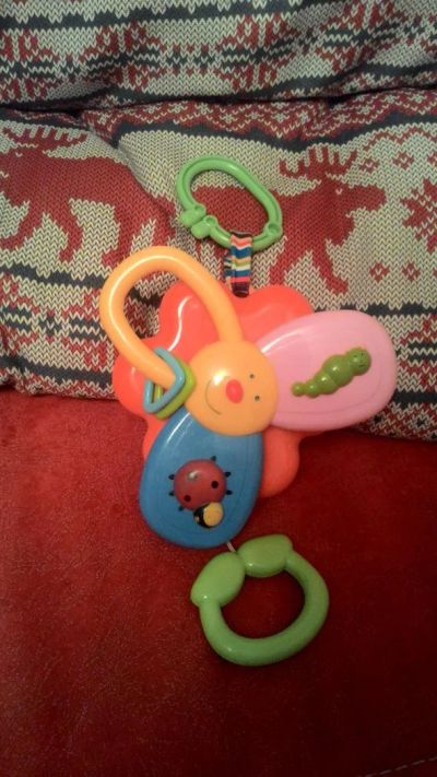 Лот: 6506175. Фото: 1. Игрушка подвеска развивающая,музыкальная. Развивающие