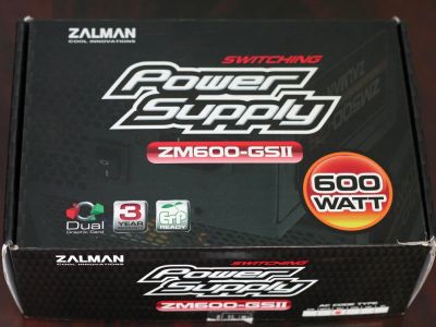 Лот: 7714487. Фото: 1. Zalman ZM600-GSII 600W. Корпуса, блоки питания