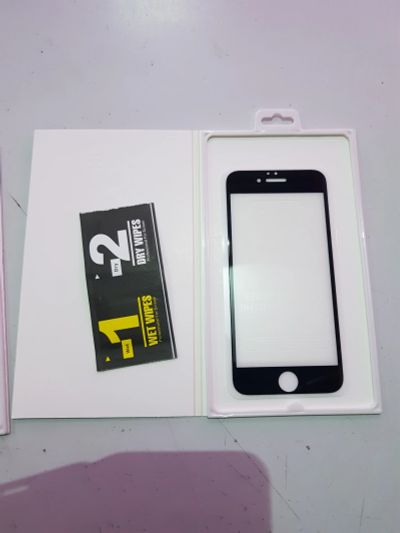Лот: 12367583. Фото: 1. iPhone 6 стекло 3д черное с салфетками... Дисплеи, дисплейные модули, тачскрины