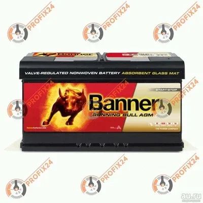 Лот: 13360495. Фото: 1. Аккумулятор BANNER RUNNING BULL... Аккумуляторы