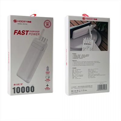 Лот: 22145171. Фото: 1. POWER BANK HOORY HR-Y02 10000mAh... Внешние, портативные аккумуляторы для смартфонов (Power bank)