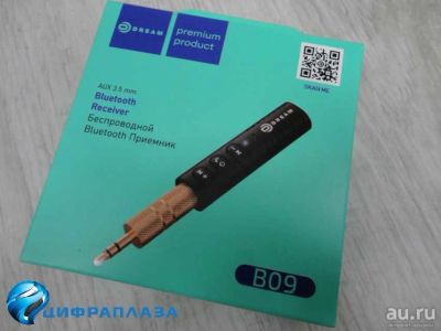 Лот: 16925033. Фото: 1. Ресивер Dream B09 Bluetooth (черный... FM-модуляторы, трансмиттеры