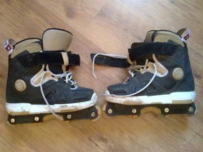 Лот: 2619098. Фото: 1. KFC Broskow Rollerblades+новые... Роликовые коньки, скейтборды, самокаты