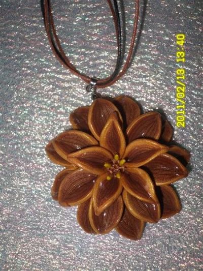 Лот: 770620. Фото: 1. Изделия из полимерной глины,колье... Колье