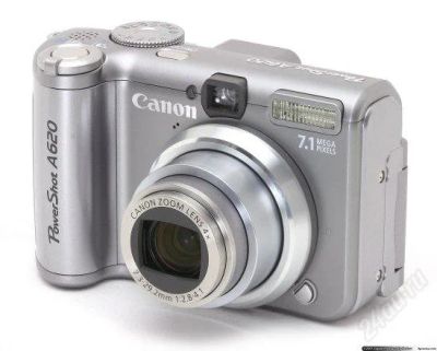 Лот: 2765107. Фото: 1. CANON PowerShot A620. Цифровые компактные