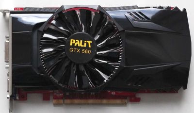 Лот: 17844801. Фото: 1. Видеокарта Palit GTX 560 2 Gb. Видеокарты