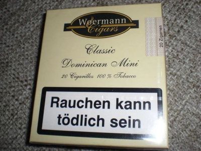 Лот: 35695. Фото: 1. Сигариллы Woermann Cigars Dominican. Другое (сувениры, подарки)