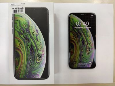 Лот: 14807463. Фото: 1. Apple iPhone XS 256Gb Space Gray... Смартфоны