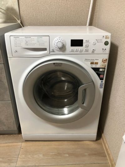 Лот: 17560996. Фото: 1. Стиральная машина Hotpoint-Ariston... Стиральные машины