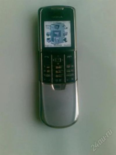 Лот: 1560414. Фото: 1. Nokia 8800 silver(хорошее состояние... Кнопочные мобильные телефоны