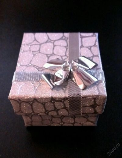 Лот: 5928792. Фото: 1. Коробочка подарочная для ювелирных... Подарочная упаковка