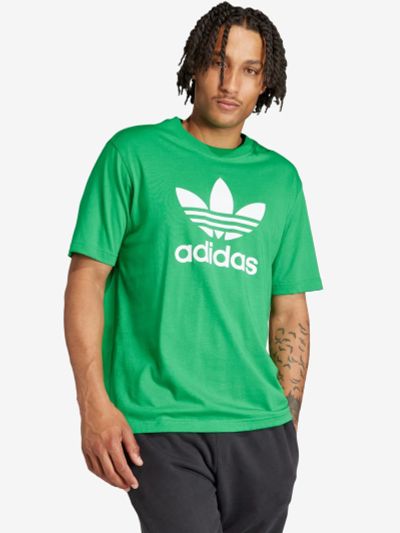 Лот: 25535424. Фото: 1. Футболка мужская Adidas Adicolor... Топы, майки