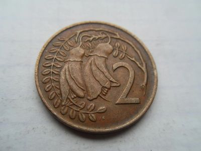 Лот: 7306128. Фото: 1. Новая Зеландия 2 цента 1973. Австралия и Океания