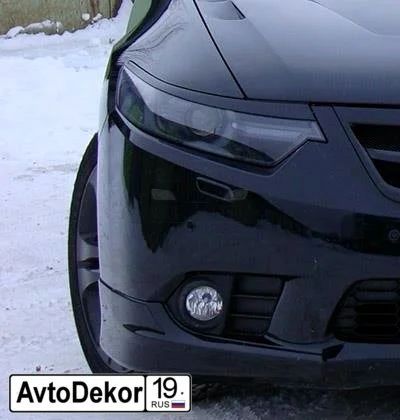 Лот: 14464115. Фото: 1. Реснички (накладки) на фары Honda... Детали тюнинга