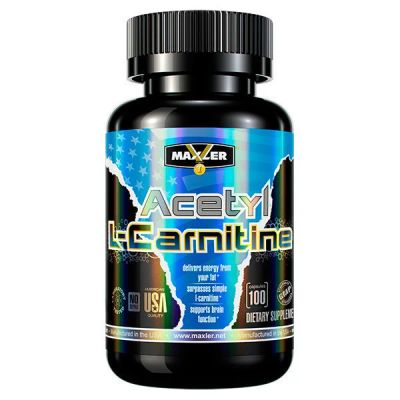Лот: 9022198. Фото: 1. Л-Карнитин Acetyl L-Carnitine... Спортивное питание, витамины