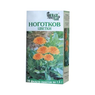 Лот: 25588204. Фото: 1. Ноготков цветки / Календула фильтр-пакеты... Лекарства