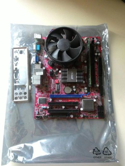 Лот: 5355147. Фото: 1. Intel Celeron E3400 + MSI G31TM-P35... Компьютеры в сборе