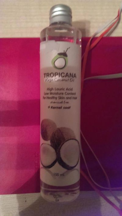 Лот: 4265305. Фото: 1. Кокосовое масло Tropicana 100мл. Материалы