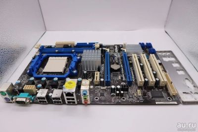 Лот: 13798459. Фото: 1. ASRock 770DE3L сокет AM3+ задняя... Материнские платы