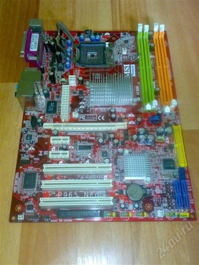 Лот: 1933870. Фото: 1. MSI P965 Neo-F. Материнские платы