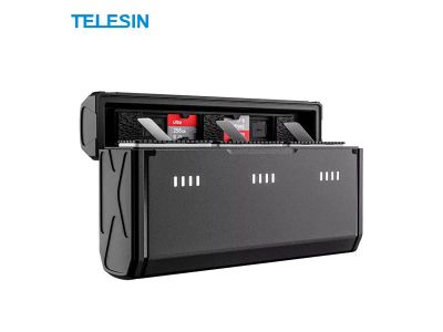 Лот: 24775366. Фото: 1. Зарядное устройство Telesin для... Аккумуляторы, зарядные