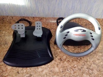 Лот: 10983044. Фото: 1. Genius Speed Wheel 3 vibration. Рули, джойстики