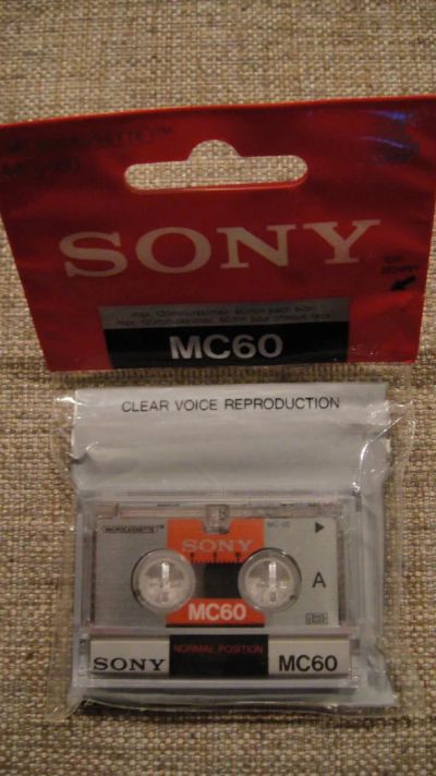Лот: 4741417. Фото: 1. Микро аудио кассета SONY MC 60... Аудиозаписи
