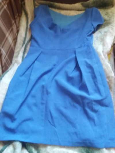 Лот: 17695881. Фото: 1. голубое платье (размер 46). Платья