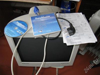 Лот: 242040. Фото: 1. Монитор 17" Samsung 763MB. ЭЛТ-мониторы