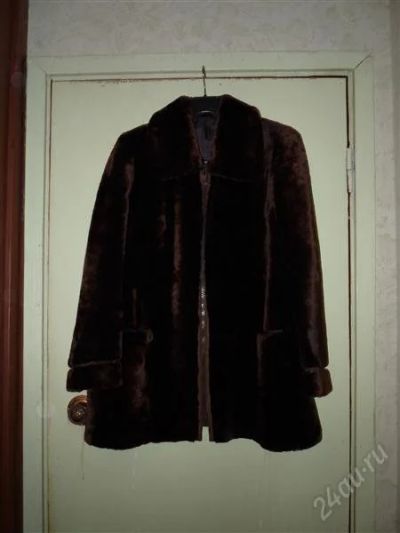 Лот: 1518237. Фото: 1. Шуба мутоновая - мех Франция -... Верхняя одежда