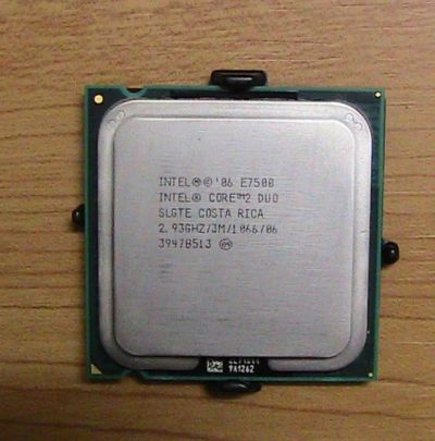 Лот: 8922309. Фото: 1. Процессор Intel Core 2 Duo E7500... Процессоры