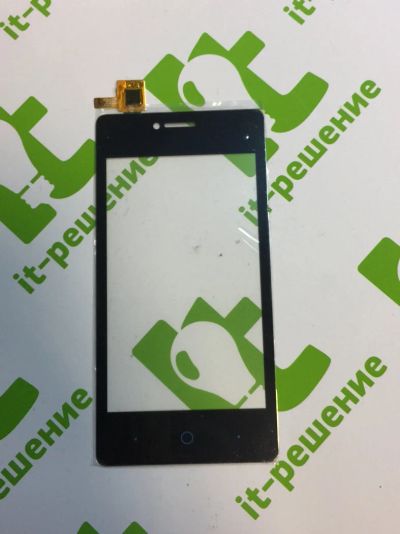 Лот: 11063914. Фото: 1. Тачскрин ZTE Blade A3 черный. Дисплеи, дисплейные модули, тачскрины