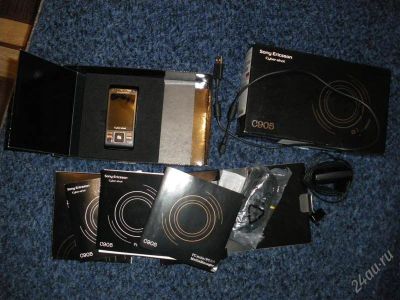 Лот: 1621076. Фото: 1. Sony Ericsson C905 Black. Кнопочные мобильные телефоны