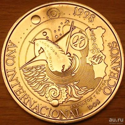 Лот: 15758477. Фото: 1. 1000 эскудо 1998г. Международный... Европа