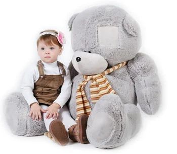 Лот: 3168282. Фото: 1. Огромный плюшевый медведь ТЕДДИ... Мягкие