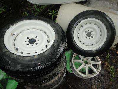 Лот: 4383357. Фото: 1. Разварки R13 крепление 4х98 с... Шины на дисках
