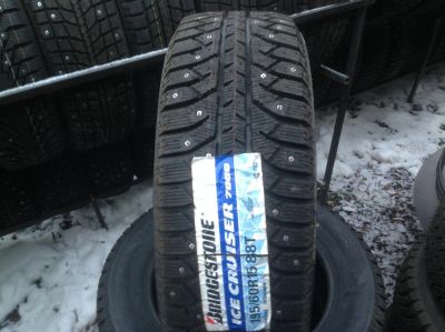 Лот: 6336552. Фото: 1. 195 60r15 Bridgestone-7000 Зимние... Шины