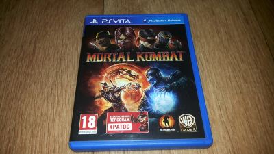 Лот: 9712001. Фото: 1. Mortal Kombat для PS Vita / Flash-карта... Игры для консолей