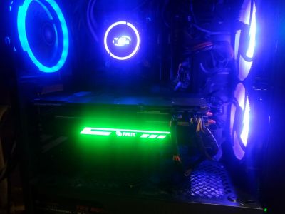 Лот: 19088829. Фото: 1. Palit GeForce GTX 1080 Ti. Видеокарты