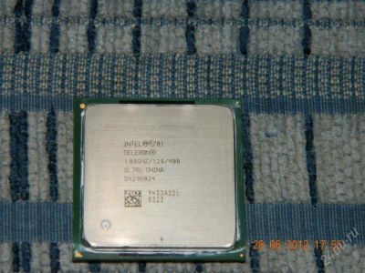 Лот: 1914446. Фото: 1. Процессор Intel Celeron 1800МГц... Процессоры