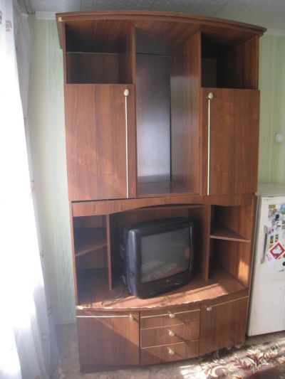Лот: 5733812. Фото: 1. Шкаф гостиная б/у. Гостиные, стенки, горки