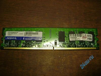 Лот: 711676. Фото: 1. DIMM DDR2 A-DATA 2048MB PC6400. Оперативная память