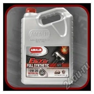 Лот: 5547601. Фото: 1. Масло моторное "Amalie" 0w20 Elixir... Масла, жидкости