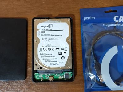 Лот: 24256729. Фото: 1. Внешний жесткий диск Seagate 500... Жёсткие диски (HDD)